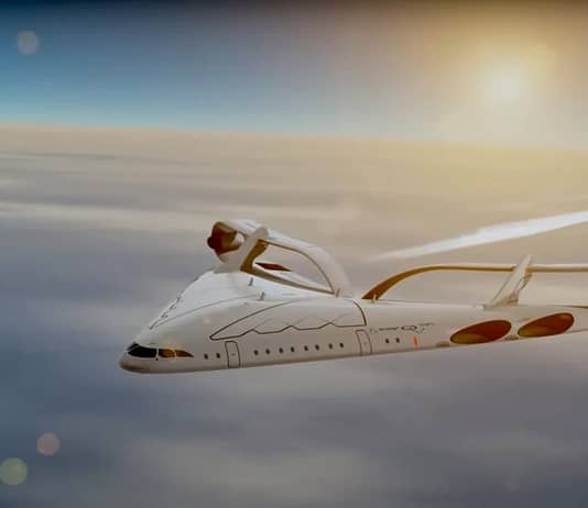 Sky OV เครื่องบิน ความเร็วเหนือเสียงไร้ปีก พลังไฮโดนเจน